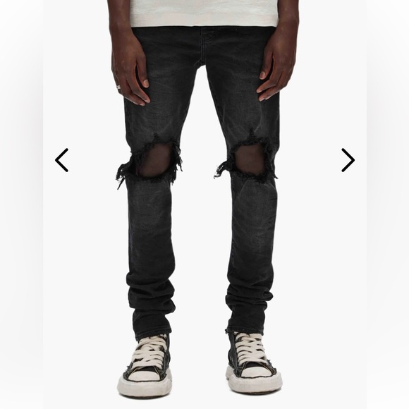 Purple Brand P002 Black Wash Blowout 32 New With Tags‎
